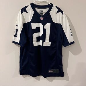 Dallas Cowboys Ezekiel Elliott 21 Nike Jersey Large